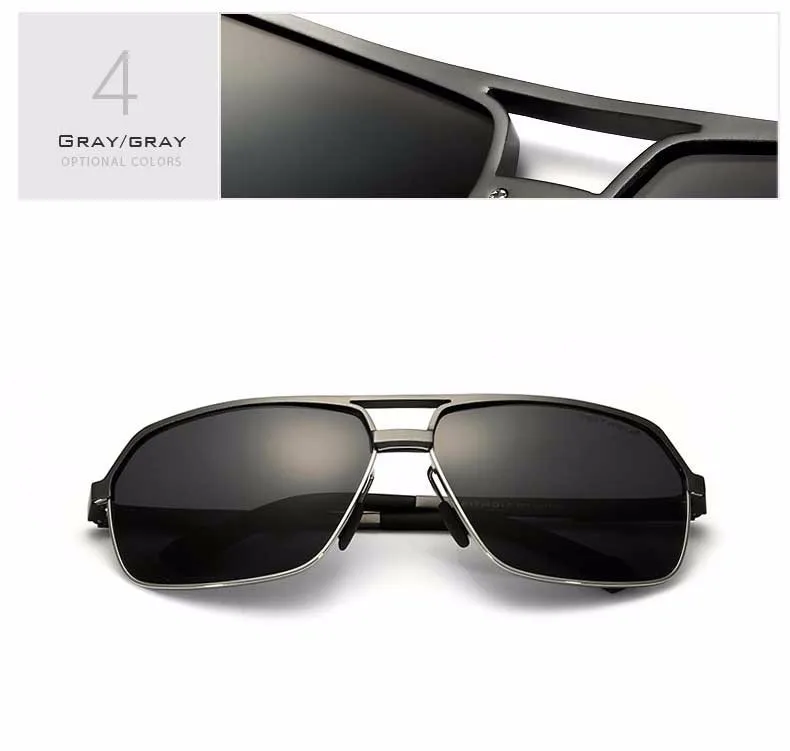 Бренд veithdia дизайнерские UV400 поляризованных солнцезащитных очков Для мужчин алюминиево-магниевого солнцезащитные очки мужские солнцезащитные очки oculos de sol masculino 6521