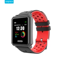 New Sensible Watch Skilled Waterproof Sport Sensible Band PPG Coronary heart Fee Blood Strain Lengthy-term Standby Bracelet For Males Girls