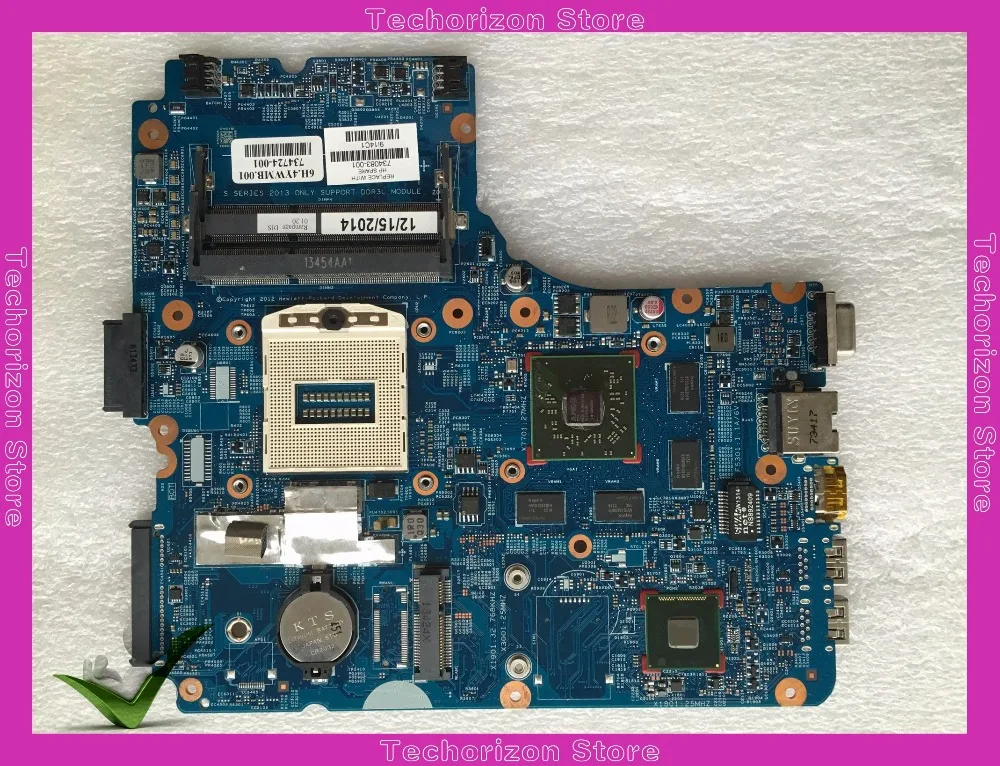 734083 001 734083 601 734083 501 For HP 440 450 470 laptop motherboard 48 4YW03 011