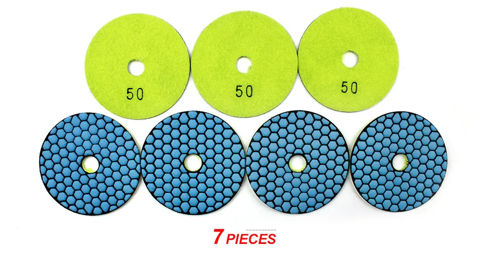 Z-LION " 100 мм сухой полировки Sharp алмазный шлифовальный диск для Мрамор Гранит поверхность камня полировщик края диска