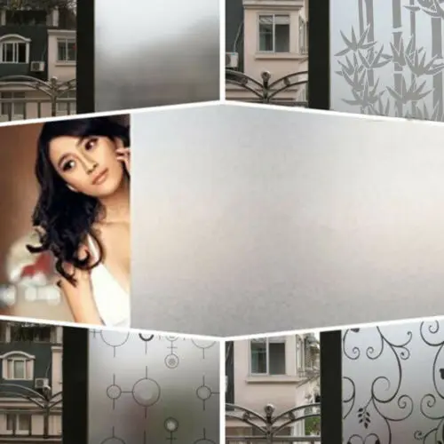 2019 Fashion 2M x 45CM Window Door Privacy Film Room Bathroom Home Glass Sticker PVC Frosted