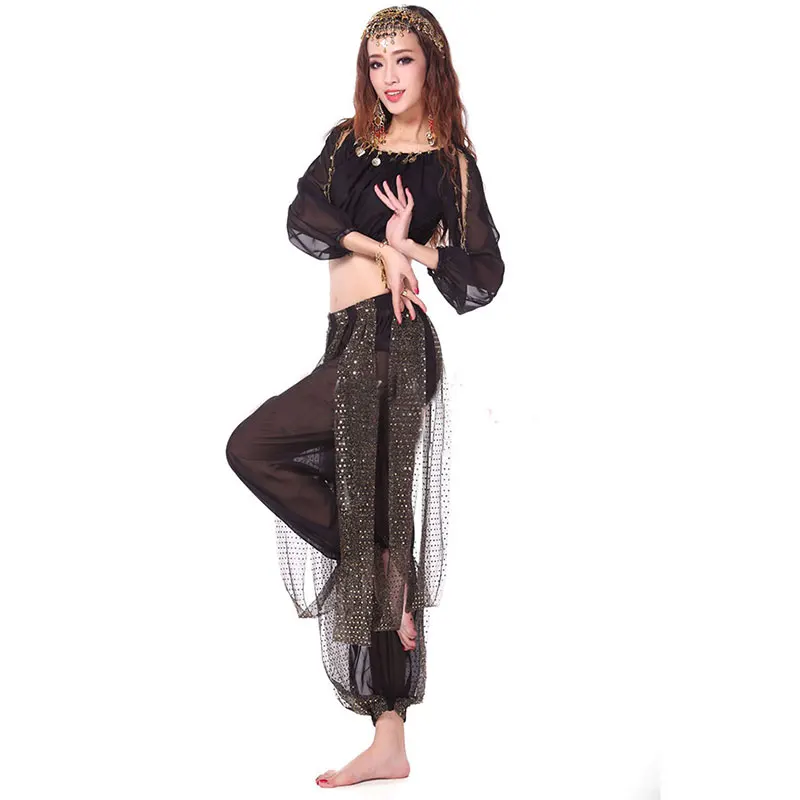 Комплект из 2 предметов костюм для танца живота в стиле East Dance Болливуда набор