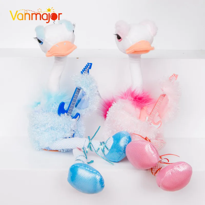 Vanmajor сладострастный Фламинго плюшевые электрические игрушки куклы дети девушка творческий подарок