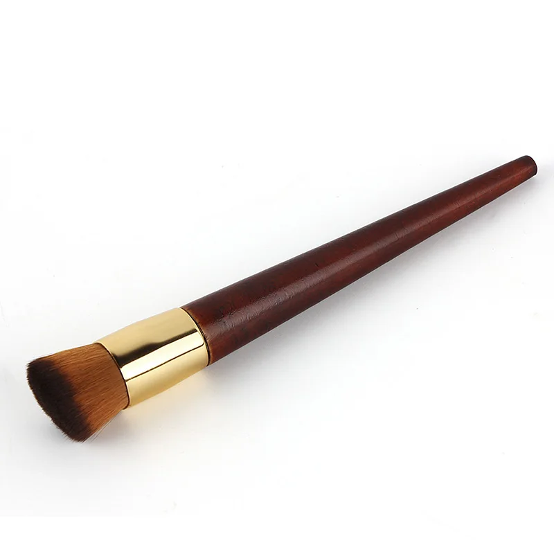 

1pc High Quality Foundation Brush Powder BB Cream Blending Brush Beauty Hair Blush Loose Crease Brush Cosmetic Make Up Tool