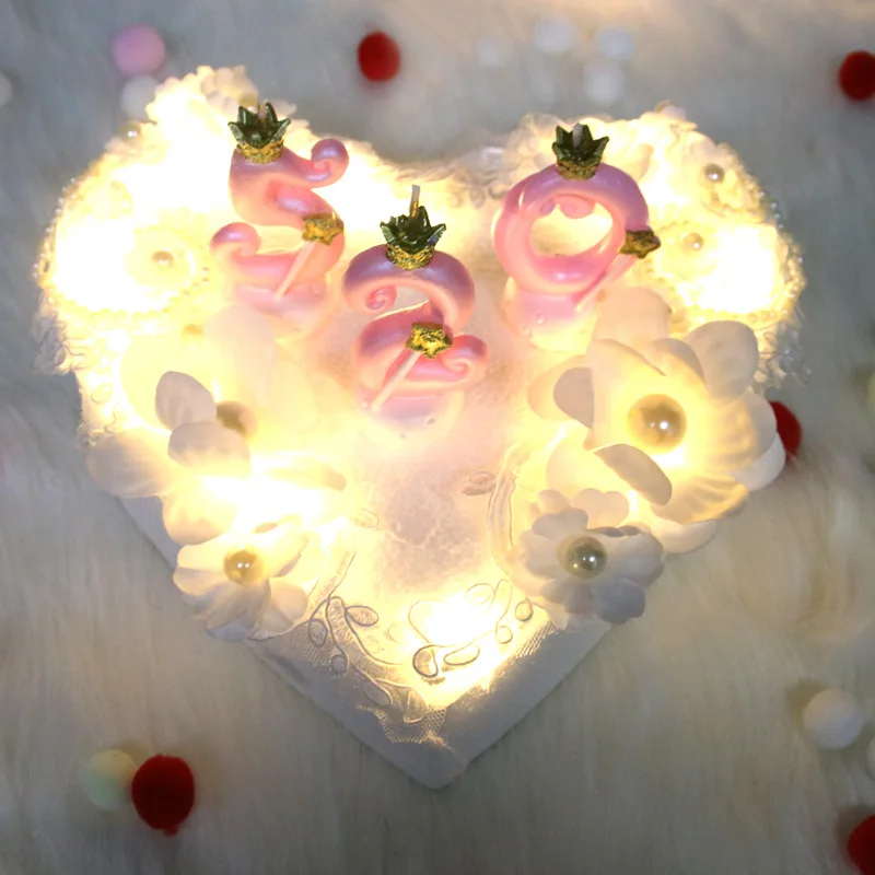 Высококачественная корона на день рождения цифровые свечи детский душ Топпер для торта «С Днем Рождения» Единорог вечерние Улица Сезам день рождения торт Декор