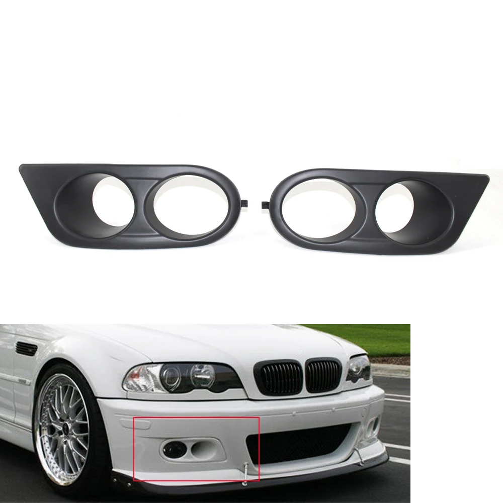 Черная крышка противотумансветильник для BMW E46 M3 01-06 51112695255 51112695256 | Автомобили и