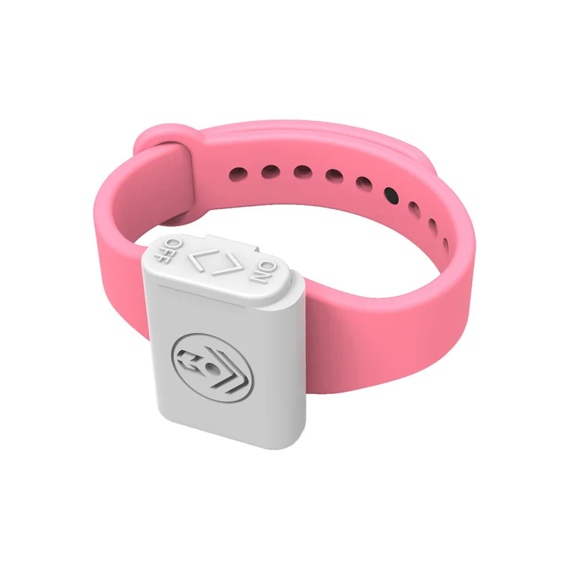 pink Открытый эфирные электронные портативные ультразвуковые против комаров и вредителей контроль ошибок насекомых Отпугиватель браслет борьба с вредителями - Цвет: pink