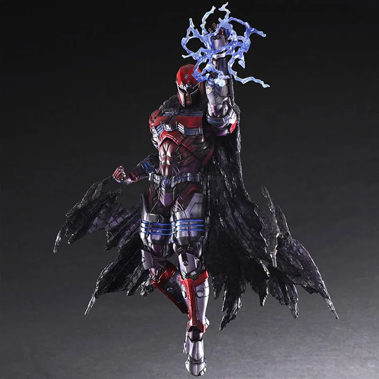 Фигурки героев мультфильма Play Arts Kai Magneto Erik lehnшер Макс эйзенхард X Men MEN
