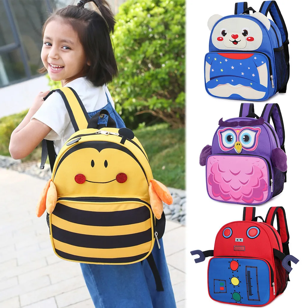 

Anti Theft Backpacks Travel Teenage Backbag Student Boys&Girls Kids Cartoon Animal Backpack Toddler School Bag mochila