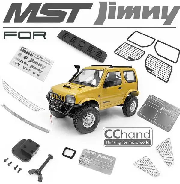 Дополнительные части модернизированы для MST JIMNY CMX, CFX 1/10 Масштаб Гусеничный грузовик SUZUKI J3 4WD внедорожный автомобиль