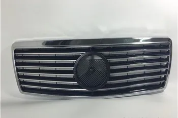 

RQXR Front Bumper Grill Grille for Mercedes-Benz S class W140 S280 S320 S350 S500 S600 1991-1998