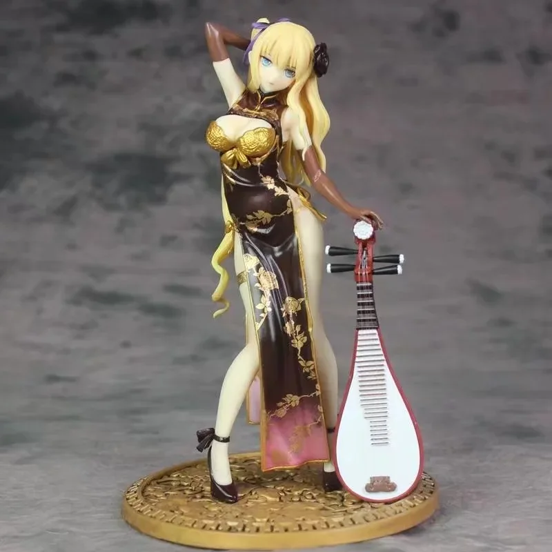 

1/6 Scale 25 CM Skytube Anime Character Premium T2 Art Girls Jin-Lian Sexy Split Cheongsam Lute Model Action Figure Collection