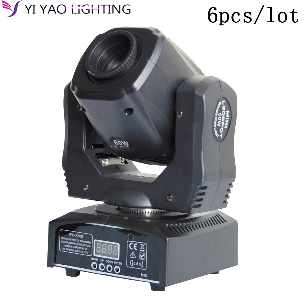 Mini Spot With Gobos Color Plate High Brightness 60W beam night Moving