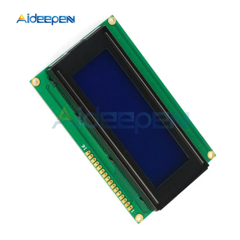 2004 20x4 ЖК-дисплей синий/зеленый Подсветка Экран Дисплей модуль 3,3 V/5 V IIC/I2C серийный Интерфейс плата адаптера для Arduino DIY Kit - Цвет: 3.3V Blue