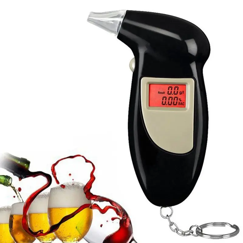 Professional safety LED display blowing Alcohol Tester Drunk driving