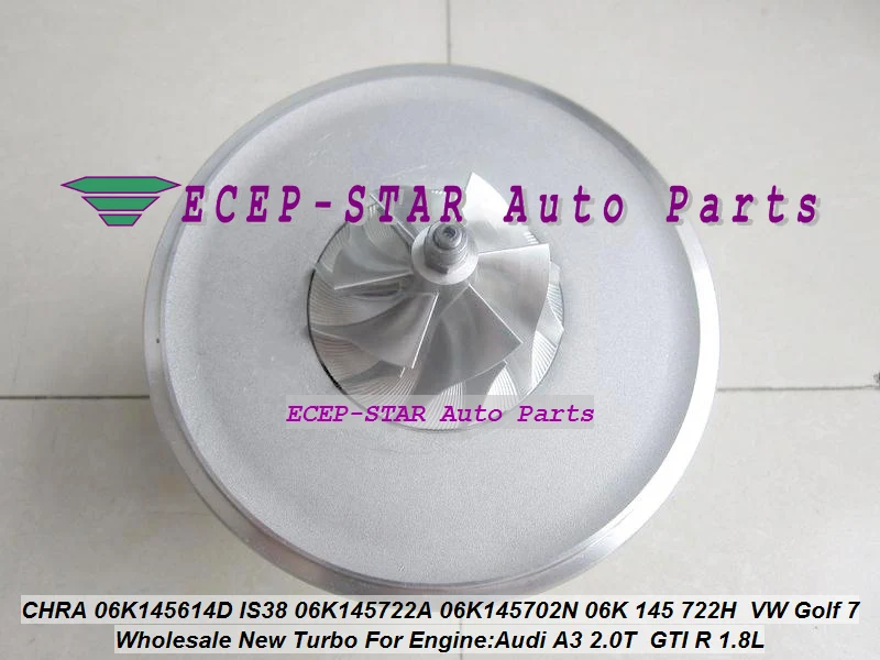 Turbo Cartridge CHRA Core 06K145614D 06K145722H IS38 06K145722A 06K145702N 06K 145 722H For Audi A3 2.0T VW Golf 7 (1)