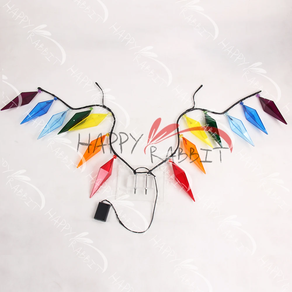 Touhou Project FLANDRE SCARLET Wings cosplay Prop без батареи