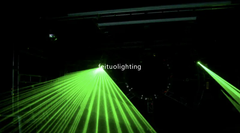 2 Вт или 4 Вт RGB Перемещение лазерной головки сценический свет 30 к RGB Мощный DMX лазерный движущийся головной свет диско-клуб вечерние шоу