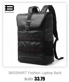 BAGSMART мужские легкие 1" рюкзаки для ноутбука для подростков нейлоновые модные деловые рюкзаки для мужчин рюкзак