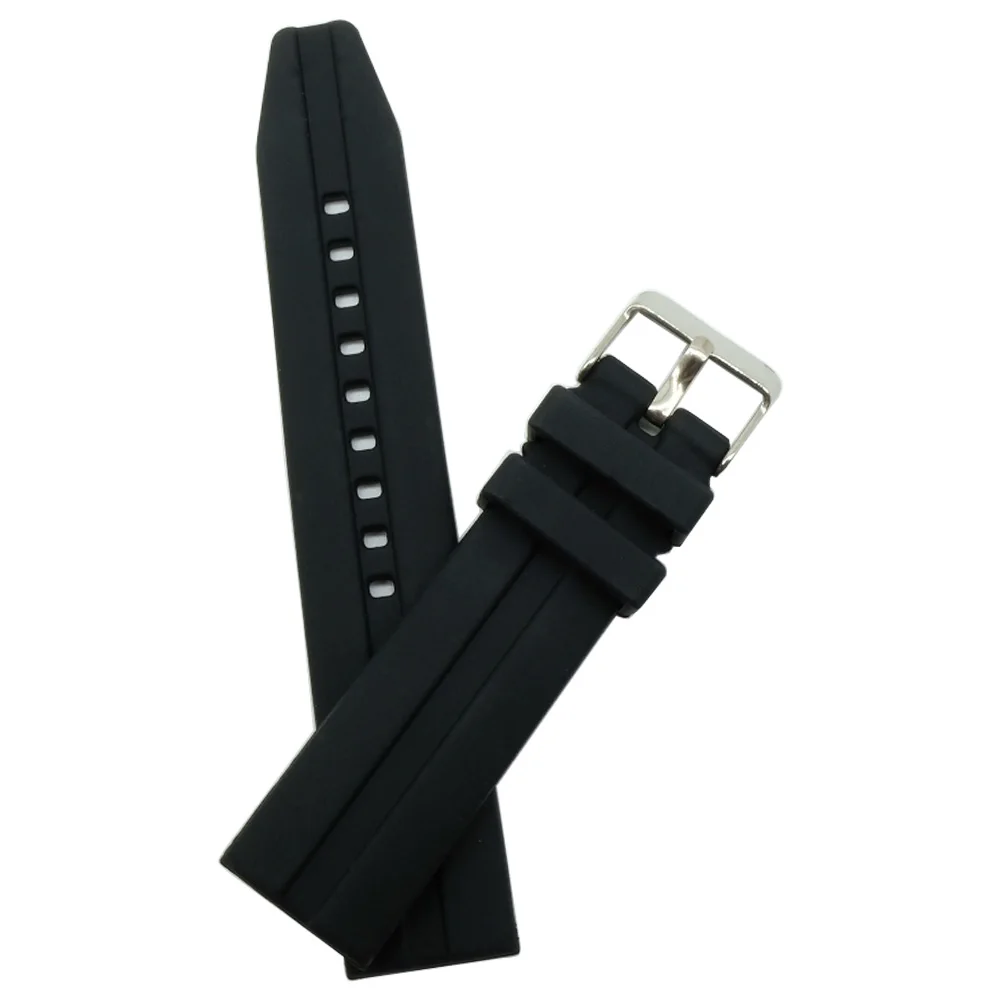 

22mm Silicone Rubber Watchband Strap for Samsung Galaxy Gear 2 R380 Neo R381 Live R382 Moto 360 2 Gen 46mm Watch Band Bracelet