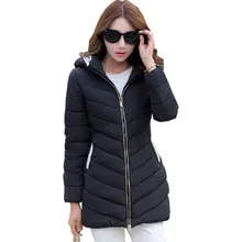 Новая зимняя куртка женские зимние куртки и пальто меховые теплые Пуховые Стеганые куртки корейские женские тонкие пальто vestidos BD017