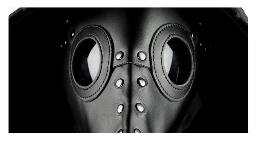 Стимпанк искусственная кожа маска Чумного доктора птица длинная маска с клювом Хэллоуин маска карнавальный костюм реквизит маска для лица
