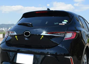 

Front Headlight Head Lamp Eyelid Cover Trim ABS Chrome 4pcs For Toyota Corolla E210 Hatchback 2019