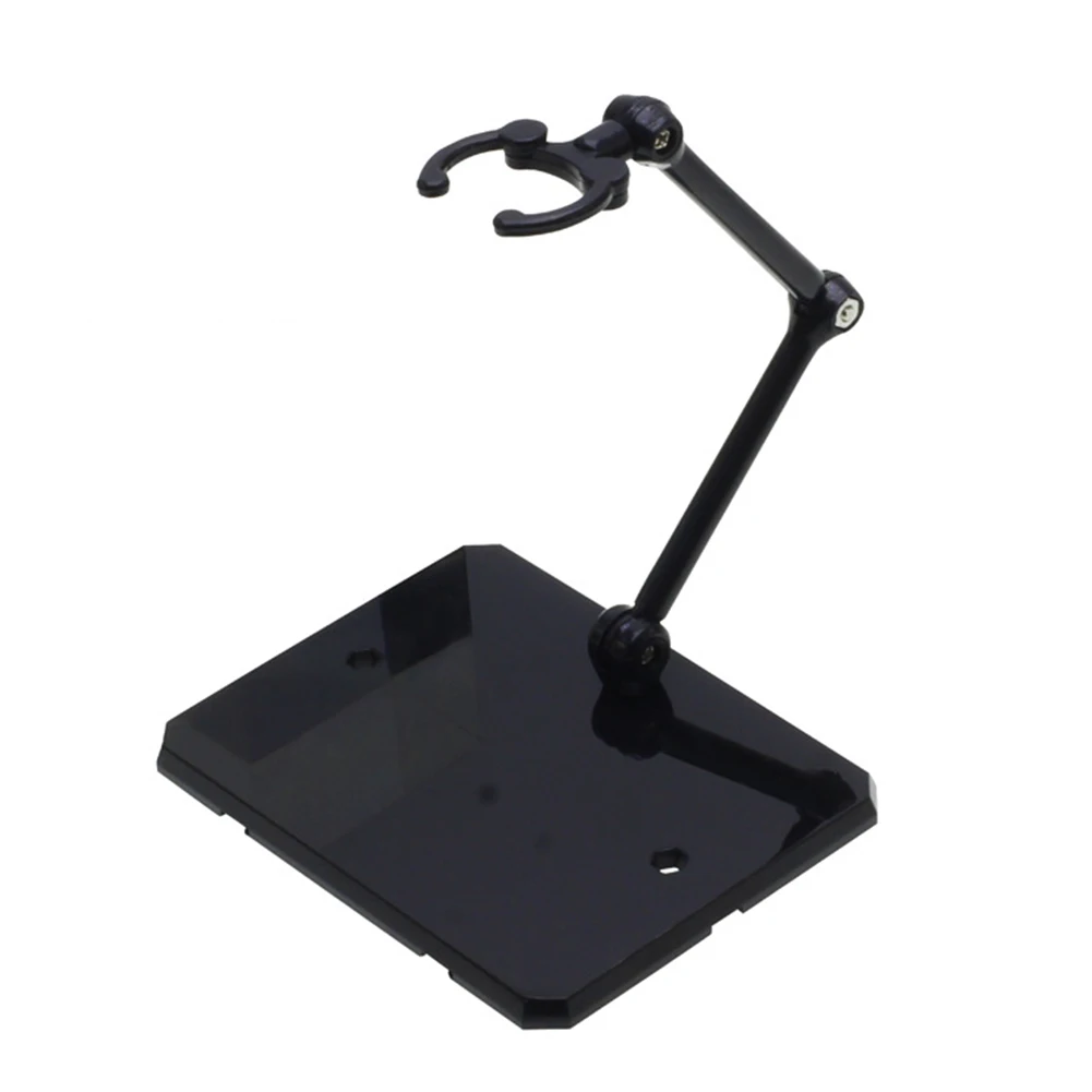 Clear Action Figure Holder Display Stand Base for HG RG SD SHF Gundam Model Toy improve Intelligence Kids