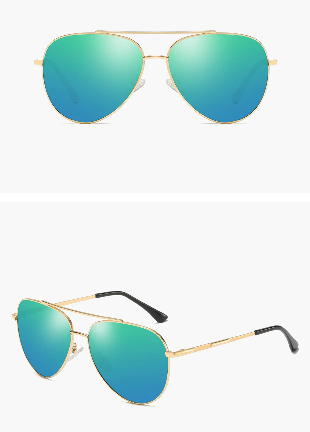 retro fishing blue mirror sunglasses for men summer style driving (16)