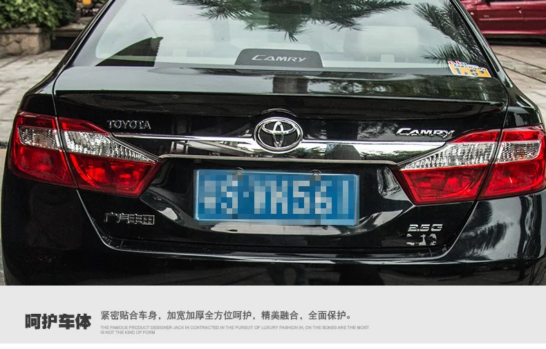 Подходит для Toyota Camry 2012- ABS задний спойлер заднего крыла разные цвета спойлер