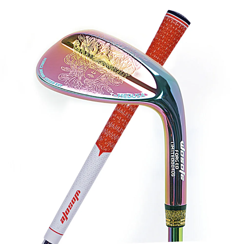 

Golf clubs wedges MYTHOS right handed unisex Colorful color 50/52/56/58/60 Degree Steel Shaft Reversible spin technique