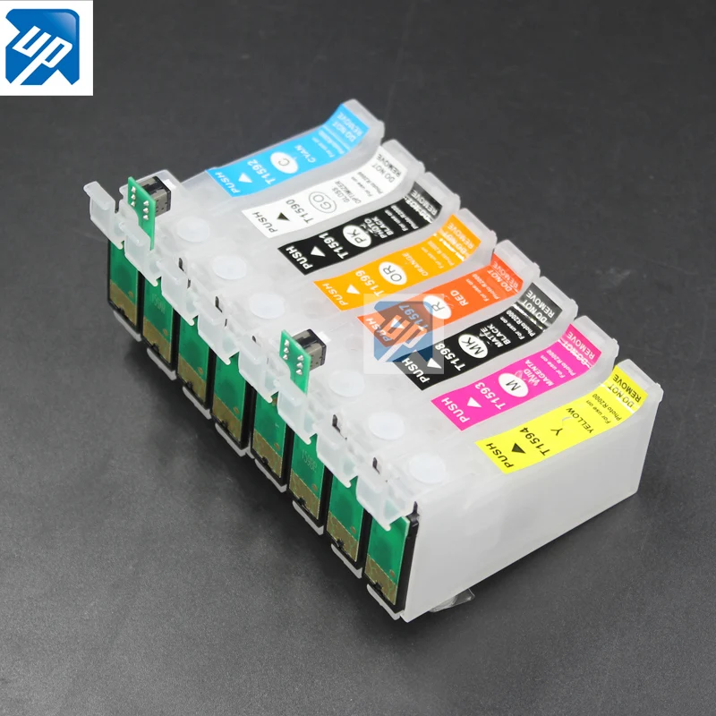 

U model CISS ink cartridges with Combo ARC chips for Epson R2000 printer 59 INK T1591