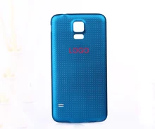New Top Quality Replacement Battery Door For Samsung Galaxy S5 SV i9600 Back Cover Housing Ultra thin with silicone layer