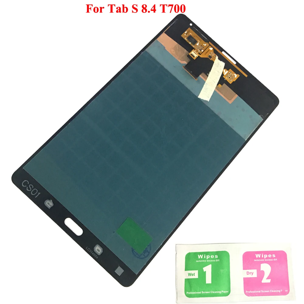 

LCD For Samsung Tab S 8.4 T700 Touch Screen Digitizer Assembly For Samsung Tab S 8.4 T700 LCD Display Replacement Parts