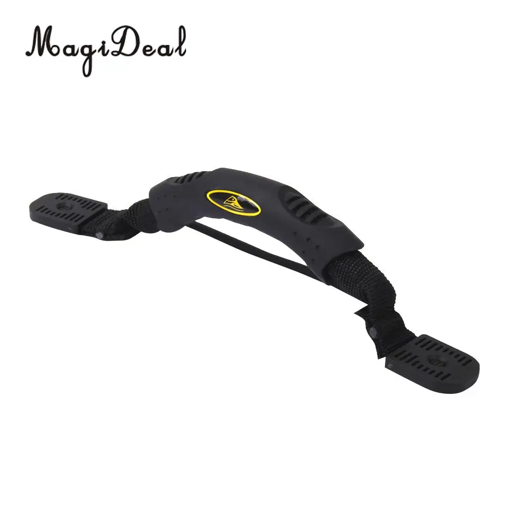 MagiDeal 2pcs Marine Kayak Canoe Side Mount Carry Handle with Bungee Cord Accessories for Fishing Flatable Boat Dinghy Yacht