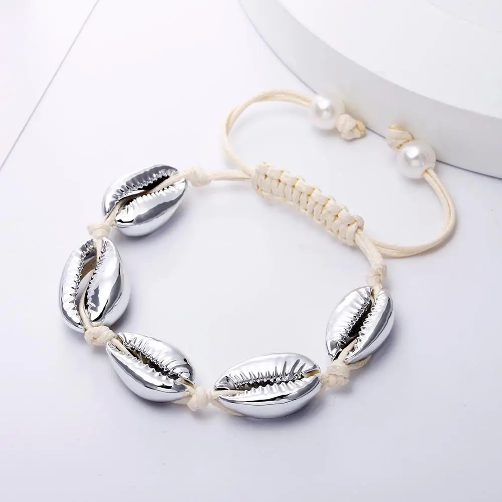 Beaded, Pearl And Rope Bracelet For Women And Men