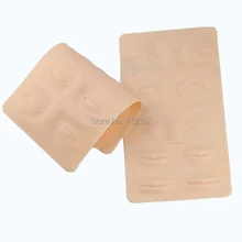 3D* 2 шт Кожа для обучения татуировкам брови губы кожа для тренировки постоянный макияж аксессуары