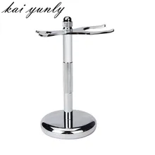 1 шт. ZY Мужская съемная бритвенная подставка для бритвы держатель кисти из нержавеющей стали взвешенная основа Оптом Dec 29