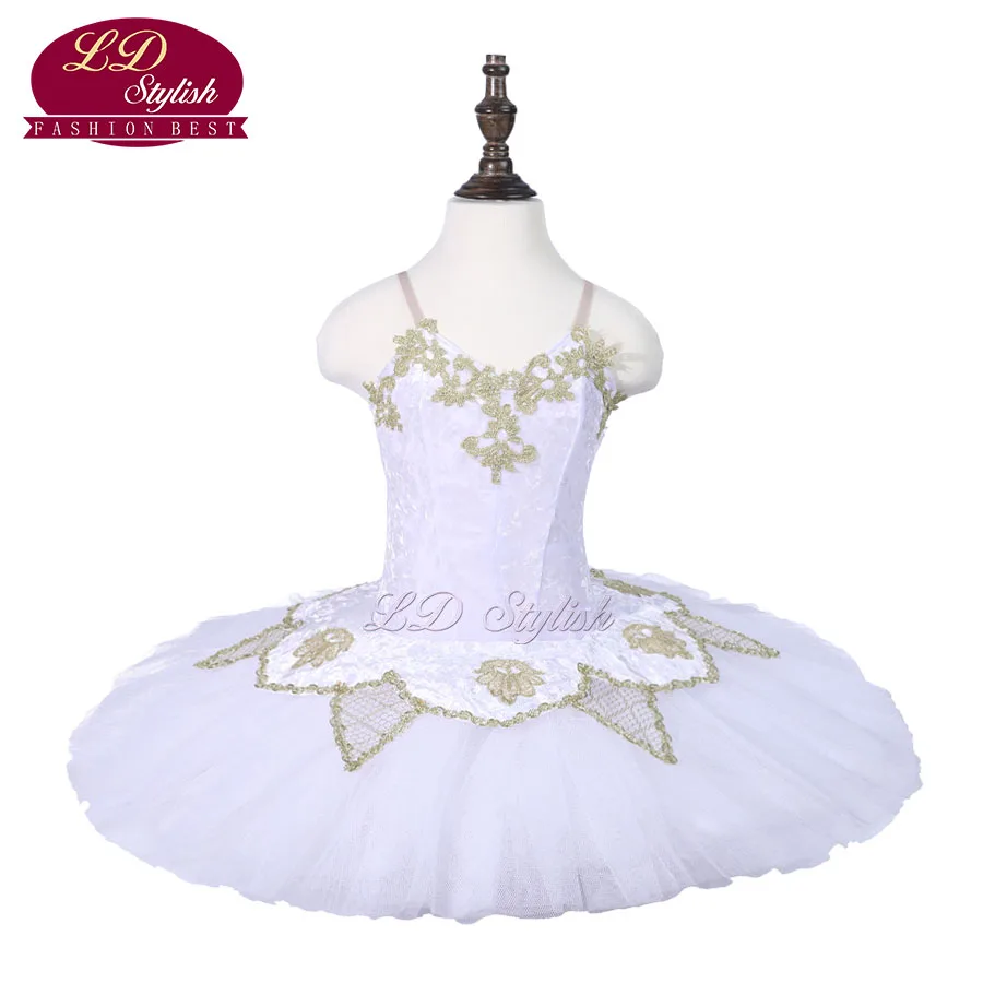 

Children White Ballet Tutu The Sleeping Beauty Performance Stage Wear Girls Ballet Dance Competition Costumes Kids Ballet Skirt