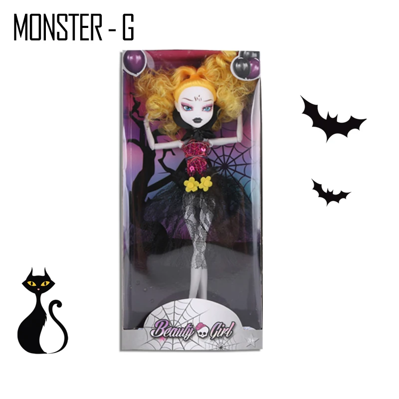 1 шт./компл. совместное 28 см Monster Плюшевые игрушки высокое куклы, игрушки для девочек Обучающие куклы bjd кукла Монстр подарок для девочек высокое оригинальная модная Кукла - Цвет: monster - G