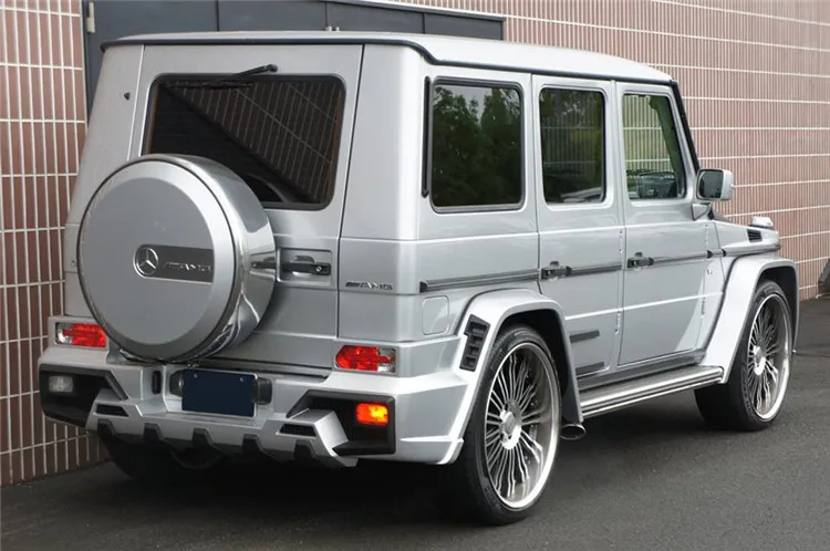 G class w463 WD стиль наборы для тела для G350 G400 G500 G55 G63 наборы для тела с передний бампер задний бампер капот совок над крыльями