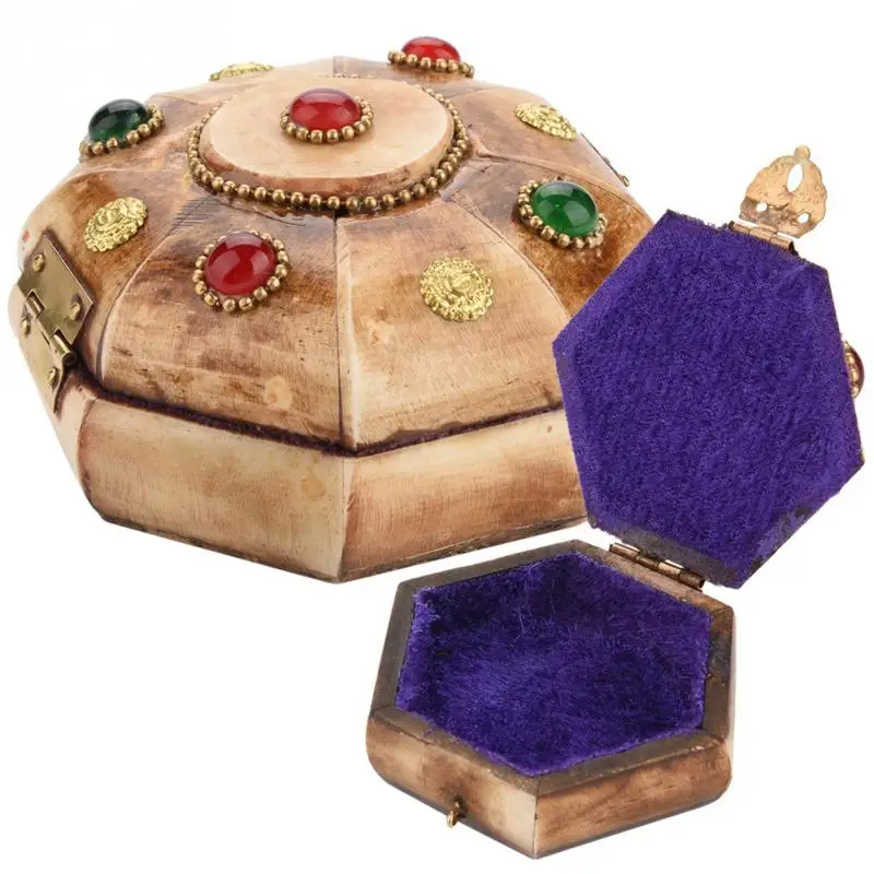 Exquisite Handmade Tibetan Nepal Buddhist Jewelry Storage Display Box