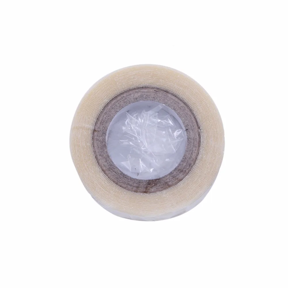 1 roll 1cm*3 yards super hair White tape double-sided adhesive tape for hair extension/lace wig/toupee