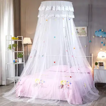 

Dome Hanging Mosquito Net Lace Princess Dome Floor-standing Mosquito Net Baby Child Bedroom Decoration Hot