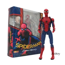Spider Man Homecoming The Spiderman Simple Style & Herioc Action PVC Action Figure Collectible Model Toy 14cm