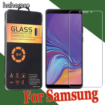 

50pcs 2.5D Anti-Scratch Tempered Glass For Samsung A9S A90 A70 A60 A50 A40 A30 M50 M40 M20 Toughen Protective With Acrylic Box