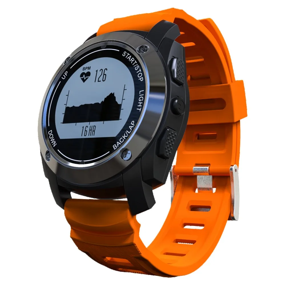 Смарт часы Smartch S928 водонепроницаемые GPS спортивные пульсометр скорость наружного