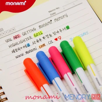 

6 Colors Candy Color Korean Imported Highlighter Fluorescent Marker Drawing Marker for Diary and Notebook DIY Arts