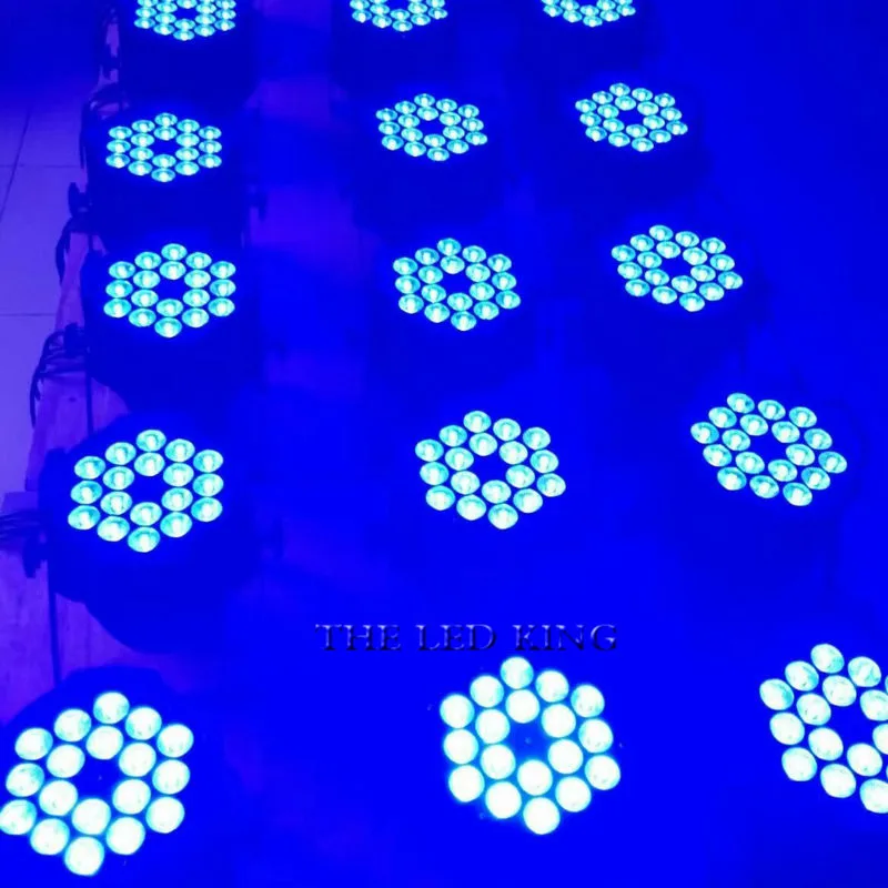 Светодиодный Par 18x15 Вт RGBWA 5в1 светодиодный Par Can Par led dmx сценические огни прожектор размытый свет сцена для дискотеки, клуба из алюминиевого сплава
