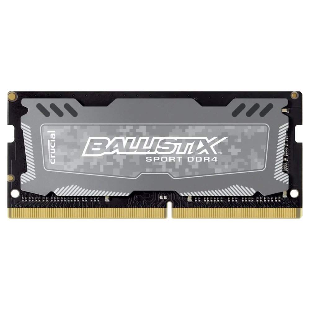 

CRUCIAL 16GBx1 DDR4 2400 MT/S PC4-19200 MEM CL16 SR X8 UNBUFF SODIMM 260PIN 2048M x 64